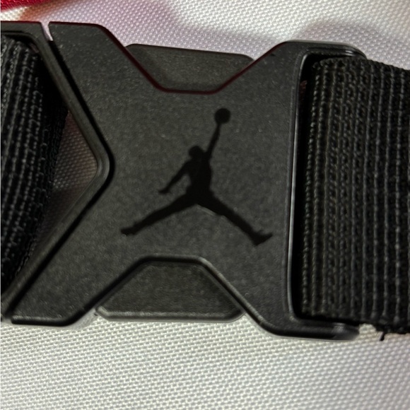 NIKE JORDAN Red Waist Bag RED 0092-R78 Fanny Bag Belt Bag - Picture 4 of 7